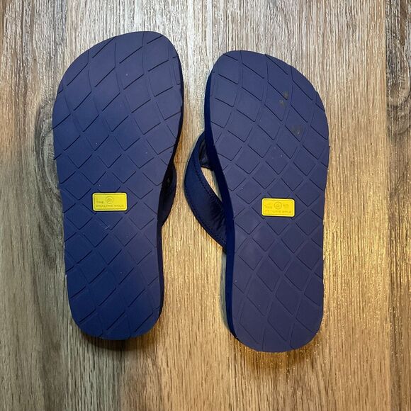 The Healing Sole Original‎ 2.0 Flip Flop Women\'s Size 9 Mens 7.5 Navy main image 6